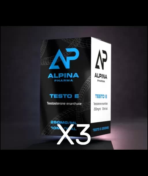 3 x Alpina Testosterone E 250Mg 10Ml